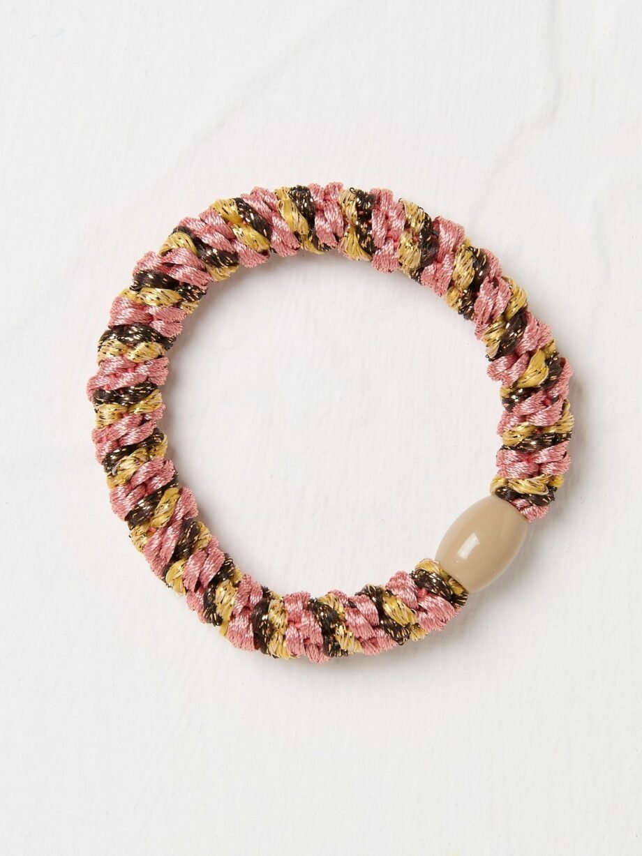 FatFace Pink Twist Hair Tie