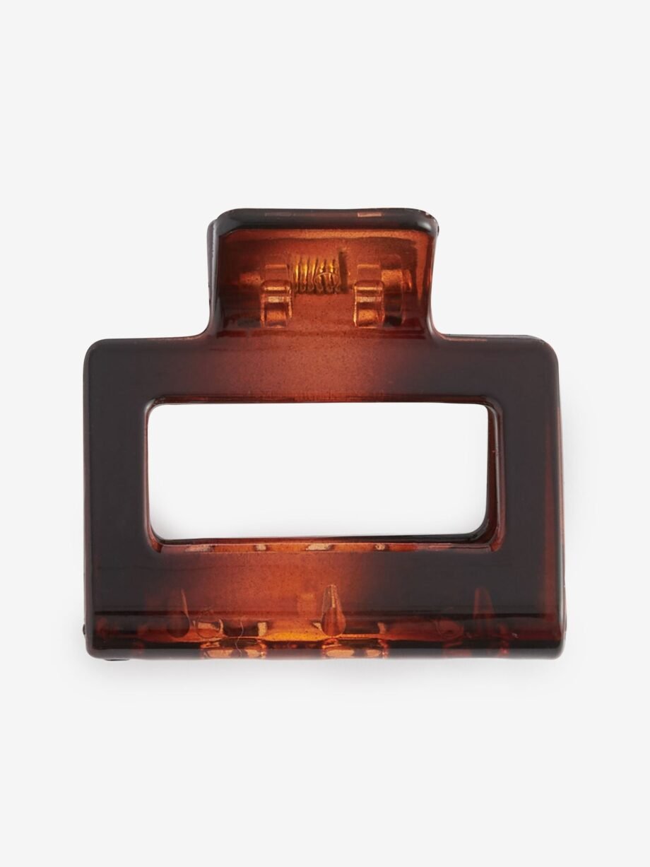 Tortoiseshell Brown Resin Hair Claw Clip